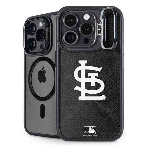 MLB St Louis Cardinals Dark Wash iPhone 14 Pro Kickstand Case
